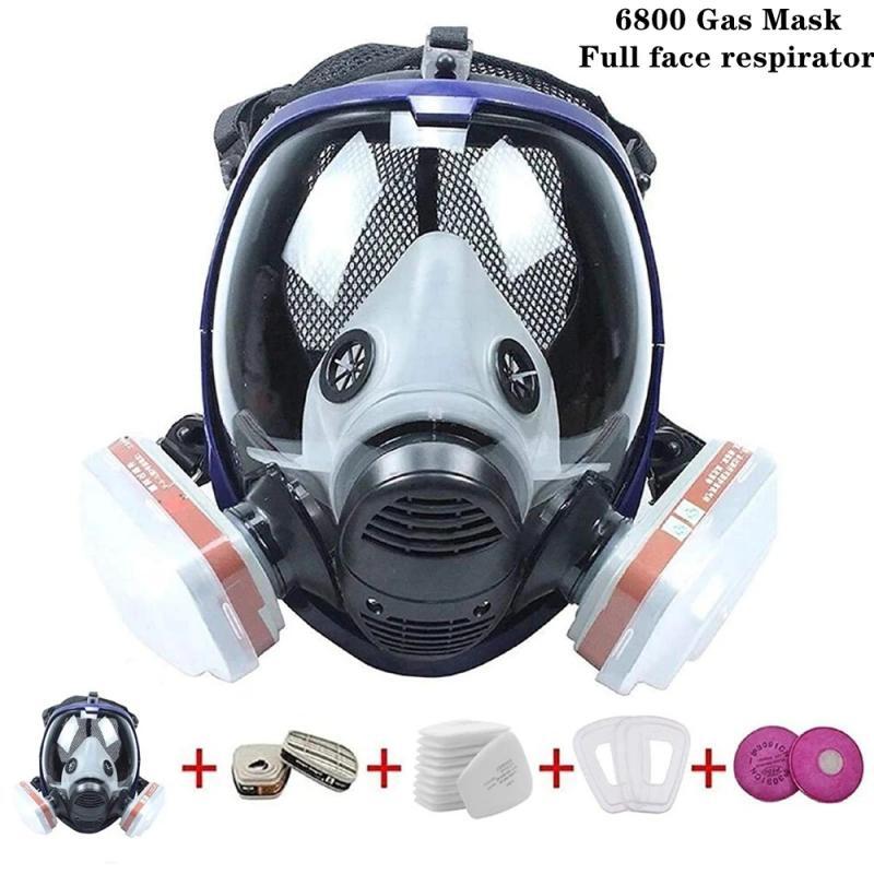Dust Mask Construction - Kimyasal Gaz Maskesi 6800 Toz Maskesi