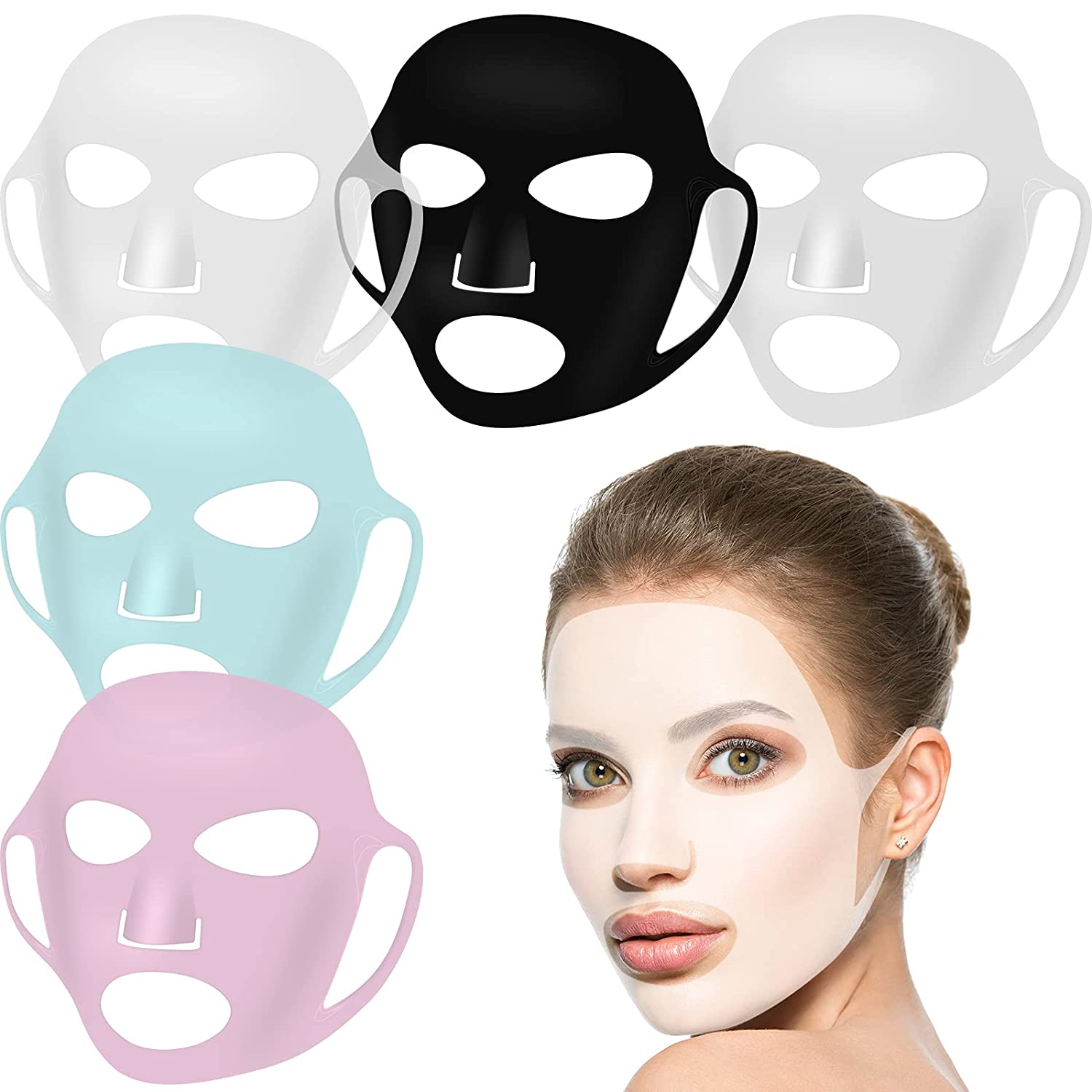 Silicone Mask Bracket - Levha Maskeleri için Yeniden Kullanılabilir Silikon