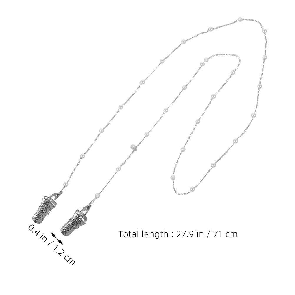 2 Adet Şık Boncuklu İnci Gözlü - Mask Chain Holder incelemesi ve fiyatı