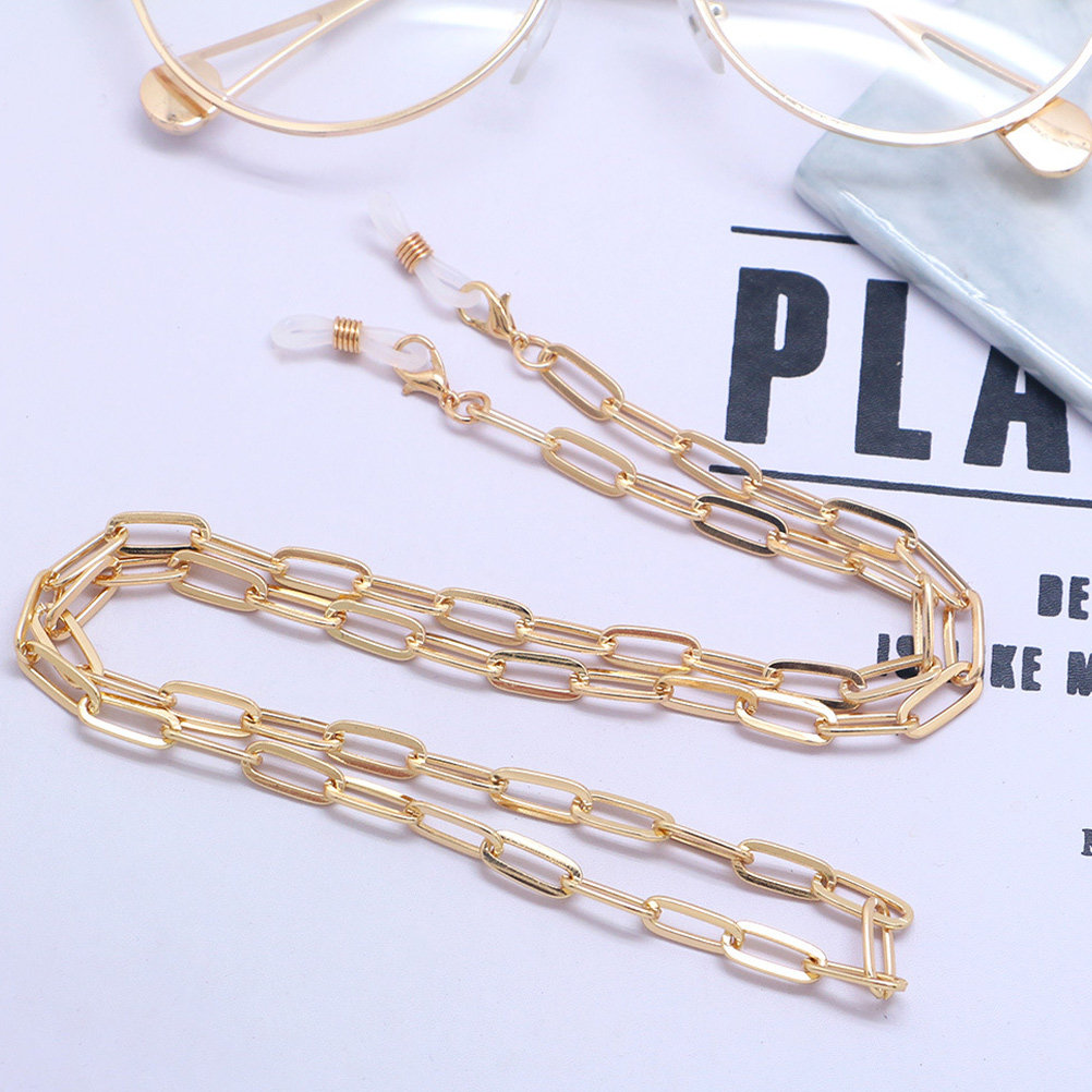 Altın Rengi Kağıt Klipsli Gözl - Mask Chain Holder incelemesi ve fiyatı