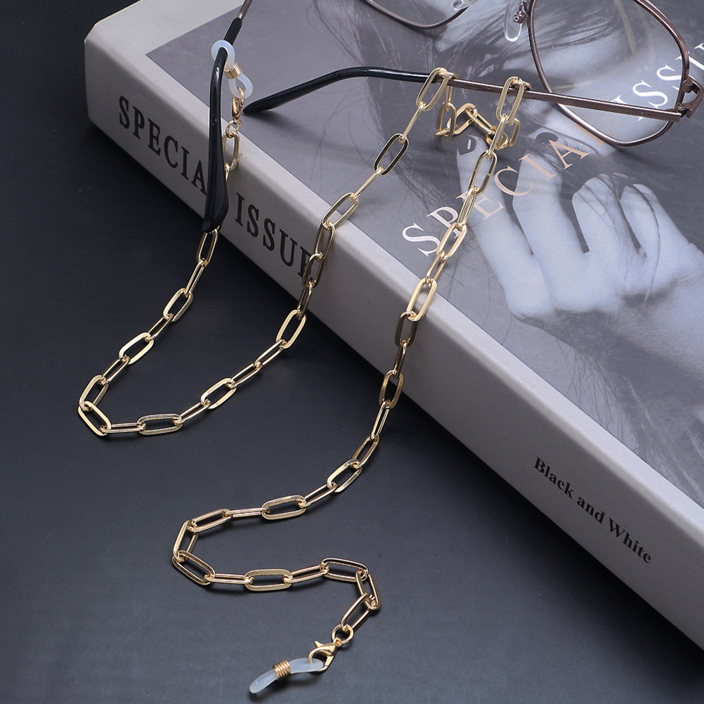Altın Rengi Kağıt Klipsli Gözl - Mask Chain Holder incelemesi ve fiyatı