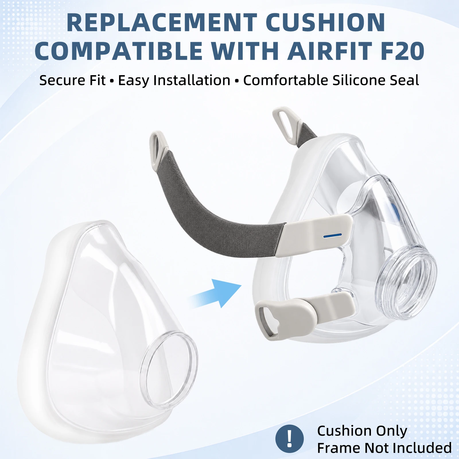AirFit F20 ile uyumlu yedek pa - Silicone Mask Bracket incelemesi ve fiyatı