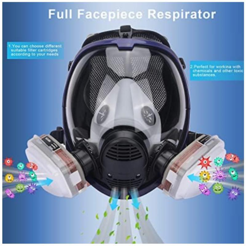 Kimyasal Gaz Maskesi 6800 Toz  - Dust Mask Construction incelemesi ve fiyatı