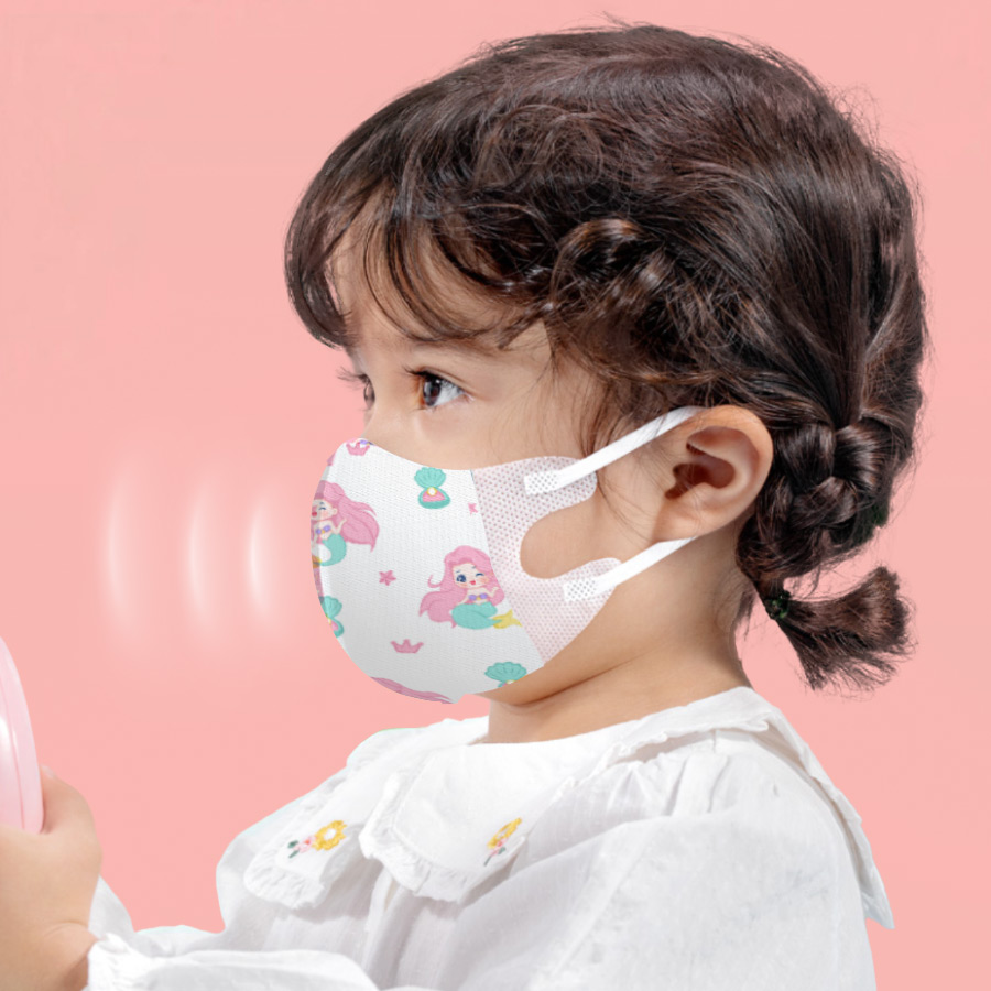 30 adet 3D Yüz Maskesi Çocukla - Kids Face Mask incelemesi ve fiyatı